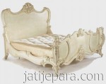 French Style Furniture Louis carved bed