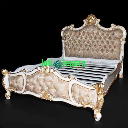 French Gold Bed Rococo