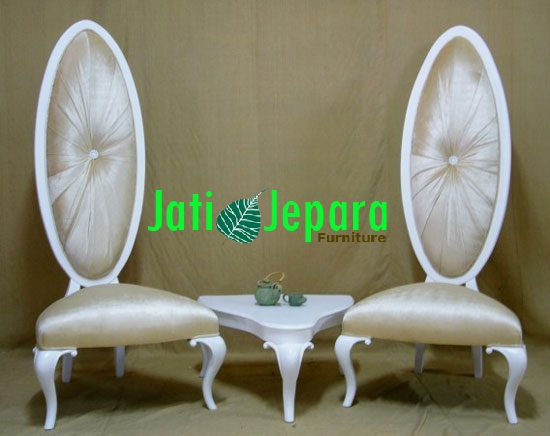 High Back Oval Chairs