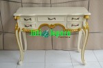 Dressing Table Ivory Gold DT 11